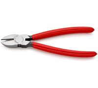 Knipex Pince coupante de côté multiusage 70 01 180 – 180 mm, tête étroite, gainage PVC, 62 HRC