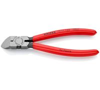 Pince coupante de côté pour plastique avec ressort - 160 mm à 45° - Gainage PVC - KNIPEX - 72 11 160