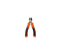 Pince coupante diagonale 160 mm - Réouverture automatique - Poignée orange/noir