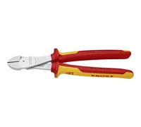 Pince coupante diagonale à forte démultiplication avec facette Knipex 74 06 250