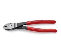 Pince coupante diagonale à forte démultiplication avec facette Knipex 74 21 200 200 mm 1 pc(s)