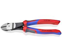 Pince coupante diagonale à forte démultiplication avec facette Knipex 74 22 200 200 mm 1 pc(s)