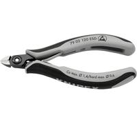 Pince coupante diagonale avec facette Knipex 79 02 120 ESD 120 mm 1 pc(s)