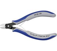 Pince coupante diagonale avec facette Knipex 79 02 125 125 mm 1 pc(s)
