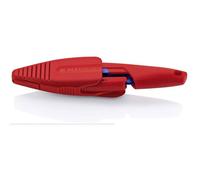 Pince coupante diagonale / dénudeur de câbles - KNIPEX - 78 61 150 V01 - 150 mm - électronique & mécanique de précision - rouge