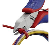 Pince coupante diagonale sans facette Knipex 77 42 115 115 mm 1 pc(s)