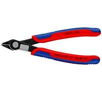 Pince coupante Electronic Super Knips - 125 mm - Gainage PVC - KNIPEX - 78 91 125