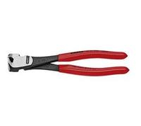 Knipex Pince coupante frontale 67 01 200 – 200 mm, forte démultiplication, poignées en caoutchouc
