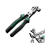 Pince coupante Outil Multifonction 22,9 cm Marteau Arrache-Clous | Pince Coupante pour Fil Pour Bricoleurs Maison Électriciens Plombiers Charpentiers Mécaniciens Automobile Fixation Serrage