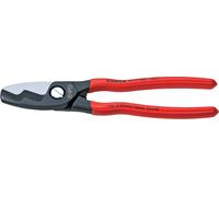 Pince coupante pour câbles 200 mm avec poignées en caoutchouc Knipex | 4003773043928