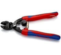 Pince coupe-boulon CoBolt 200mm à 20° avec ressort - Bi-matière - Antichute KNIPEX - 7122200T