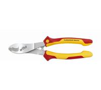 Wiha Pince coupe-câbles Pro isolée 210 mm (43662) – ressort activable/désactivable
