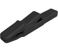 Pince crocodile 25 A noir SKS Hirschmann 932146100 Ouverture des mâchoires (max.): 9.5 mm Longueur: 78.5 mm 1 pc(s)