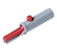 Pince crocodile 6 A rouge SKS Hirschmann 930126101 Ouverture des mâchoires (max.): 6 mm Longueur: 53 mm 1 pc(s)