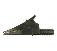 Pince crocodile de sécurité - CLIFF - Croc Clip - 4 mm - CAT III 1000 V - Noir