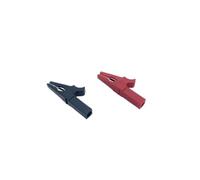 Pince crocodile en cuivre pur, fiche banane de 4mm | Sondes de câble de stylo multimètre 55/83mm 2 pièces(55mm Red Black 2 pcs)