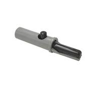 Pince crocodile isolee 4mm 6a - noir (ak 10)