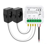 Pince CT 0 280 A Tuya Smart Life WiFi Energy Meter 80 A pour surveillance de l'alimentation (SZ-WIFI-CT02)