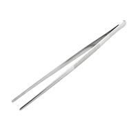 Pince Cuisine Inox 30cm - Pince Barbecue Professionnelle en Acier Inoxydable - Pince Alimentaire Résistante à la Chaleur pour Cuisson, Grillade, Service de Spaghetti et Salade