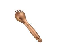 Pince Cuisine Inox Pince à aliments en acier inoxydable de 7.8 pouces, pince salade dorée, Buffet pâtisserie fête argent, accessoires cuisine, ustensile(Rose Gold Tongs)