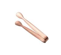 Pince Cuisine Pince à glaçons en acier inoxydable, pince sucre, glace, de cuisine for servir les aliments, seau for restaurant, hôtel pour Cuisson(Rose gold)