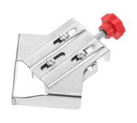 Pince D'angle Droite en Acier Inoxydable 90° Réglable pour Assemblage | Positionnement Précis, Usage Menuiserie et Montage, pour Cadres Photo et Aquariums, Finition Argenté