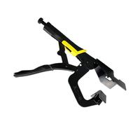 Pince d'angle réglable à 90 degrés pour le travail du bois - Pince de positionnement de charpentier robuste à dégagement rapide Gabarit de serrage en acier au carbone ABS Outil pour assemblage de