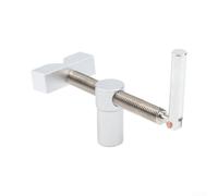 Pince de bureau professionnelle pour le travail du bois pour chiens de 34 mm, étau en alliage d'aluminium à réglage rapide pour tâches de routage, argenté (E)