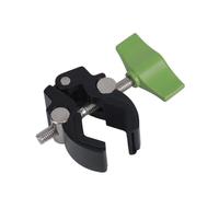 Pince de caméra à Tube Rond avec de 1/4 Pouces, Clip en métal Mat, Commande à poignée rotative, Coussinets de mâchoire de Protection utilisés