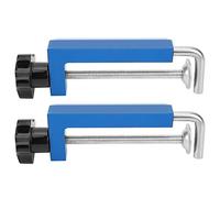 Pince de clôture Flexible en alliage d'aluminium, 120mm, 2 pièces, pour bricolage, travail du bois, pour scie de Table, routeur, clôture, antirouille, Durable, 4,7 pouces