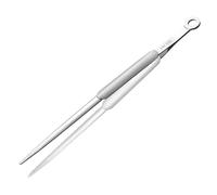 Pince de Cuisine en Acier Inoxydable 304, Pince Alimentaire à Becs Fins pour Saisir et Retourner Viandes, Légumes et Poissons, Ustensile de Cuisson Polyvalent pour Grillade, Friture et Préparation