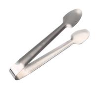 Pince de cuisine en acier inoxydable pour blocs de glace | Ustensiles de cuisine, pinces de service alimentaire pour pain, salade, fruits, viande, poisson, dessert, blocs de glace