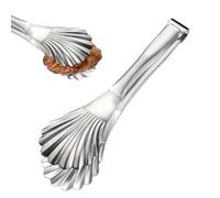 Pince de cuisine - En acier inoxydable - Pour retourner les salades - Pour une utilisation dans les restaurants, hôtels, boulangeries, barbecues, jardin, pique-nique et camping