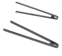 Pince en silicone Noir pour cuisiner - Hendi
