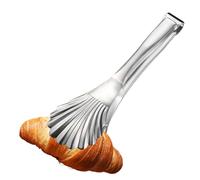 Pince de cuisine - Pince à salade en acier inoxydable pour retourner les salades, pince à barbecue et pince de service, pour barbecue, pique-nique, camping, restaurant