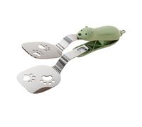 Pince de cuisson - Pince à pâtes en ABS et acier inoxydable avec motif ours 24 cm Pince de cuisine multifonction | Spatule de cuisine résistante à la chaleur pour steak, pâtes, , barbecue, pizza