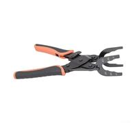 Pince de déconnexion à poussoir pour tuyaux en cuivre CPVC PEX - Outil de démontage 3 en 1 avec plaques interchangeables 1/2 3/4 1" - Pince de desserrage en acier de 23 cm
