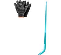 Pince de démolition SucceBuy avec une capacité de charge d'environ 907 kg, une longueur de 1422,4 mm, en acier robuste, adaptée aux travaux de démolition, au démantèlement du béton et aux projets de c
