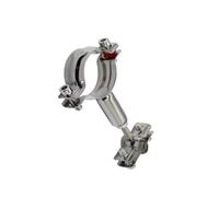 Pince de fixation réglable pour tuyaux Tige réglable à Double tête de 55 à 100Mm, for Tube de 8 à 65Mm de diamètre extérieur
