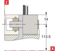 Pince de fixation Schneider Electric LV429227