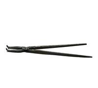 Pince de forge Tenailles de forge Pince de forge à nez incurvé pour étau à enclume Tenaille de forgeron 36cm - 120cm pour l'ingénieur Forgeron Forge,36cm