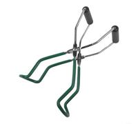 Pince de levage de bocaux pour fournitures de mise en conserve - Poignée en caoutchouc antidérapante pour mise en conserve - Équipement de mise en conserve sûr - Rouge ou vert - 22,5 cm (vert)