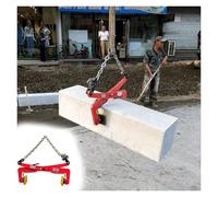 Pince de levage de dalle en acier allié robuste | Ouverture, Tailles Multiples, Levage & Manutention : Transport Facilité(42-97cm/16.5-38.2 inch)