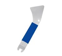 Pince de levage de fourche, outil de retrait de voiture, bleu | Tête de levier incurvée en acier inoxydable pour l'entretien du tableau de bord et des portes intérieures