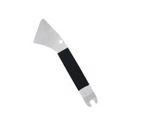 Pince de levage de fourche, outil de retrait de voiture, noir | Tête de levier incurvée en acier inoxydable pour l'entretien du tableau de bord et des portes intérieures