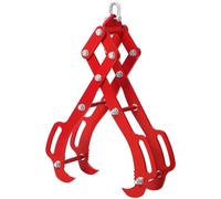 Pince de levage pour bois - Pince à 4 griffes pour bois, 71 cm - Acier robuste - Pour la manipulation de bois de chauffage et de troncs - Idéale pour le transport de bois
