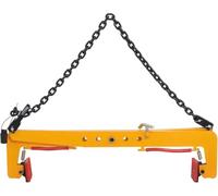 Pince de levage pour dalles de granit avec mâchoire réglable large, 33 à 71 cm, pince à ciseaux pour marbre, blocs de béton, plaques dardoise et bordures, outil de levage de plaques