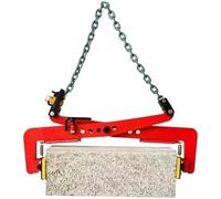 Pince de Levage Verticale Lourde en Acier Allié, Mâchoire Réglable et Caoutchouc Anti-Dérapant - pour Pierre, Granit, Parpaing, Poutre Acier - Outil Professionnel de Manutention,A：6 inches