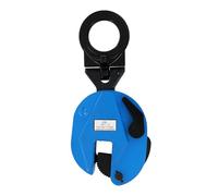 Pince de levage verticale pour plaques d'acier 2T - Pour le levage et le transport - Pince de levage verticale avec levier de blocage, pince en tôle - Plage de préhension : 0-25 mm