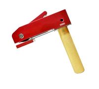 Pince de maintien professionnelle pour le travail du bois avec base antidérapante pour une fixation sûre des pièces - Presse de bureau antidérapante pour des travaux de menuiserie détaillés